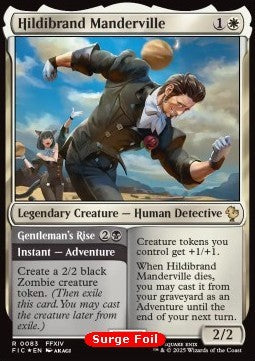 Hildibrand Manderville // Gentleman's Rise - Commander: Magic: The Gathering - FINAL FANTASY: Collector's Edition (Rare) [CFIC-83] Hover Image