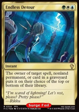 Endless Detour - Commander: Magic: The Gathering - FINAL FANTASY: Collector's Edition (Rare) [CFIC-324] Hover Image