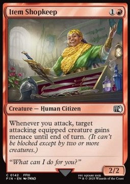 Item Shopkeep - Magic: The Gathering - FINAL FANTASY (Common) [FIN-142] Main image