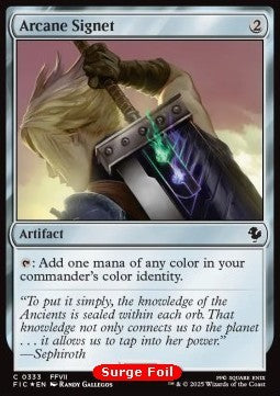 Arcane Signet (V.2) - Commander: Magic: The Gathering - FINAL FANTASY: Collector's Edition (Common) [CFIC-333]