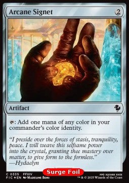 Arcane Signet (V.4) - Commander: Magic: The Gathering - FINAL FANTASY: Collector's Edition (Common) [CFIC-335] Hover Image