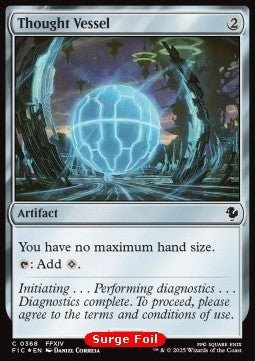 Thought Vessel - Commander: Magic: The Gathering - FINAL FANTASY: Collector's Edition (Common) [CFIC-368] Hover Image
