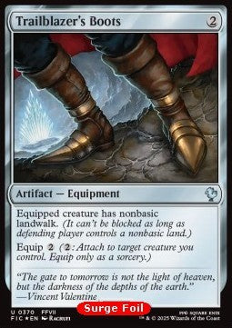 Trailblazer's Boots - Commander: Magic: The Gathering - FINAL FANTASY: Collector's Edition (Uncommon) [CFIC-370] Hover Image