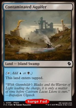 Contaminated Aquifer - Commander: Magic: The Gathering - FINAL FANTASY: Collector's Edition (Common) [CFIC-383] Imagen principal del producto