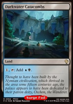 Darkwater Catacombs - Commander: Magic: The Gathering - FINAL FANTASY: Collector's Edition (Rare) [CFIC-384] Hover Image