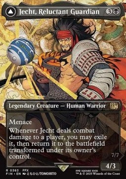 Jecht, Reluctant Guardian // Braska's Final Aeon (V.1) - Magic: The Gathering - FINAL FANTASY: Extras (Rare) [XFIN-363] Hover Image