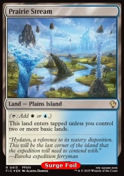 Prairie Stream - Commander: Magic: The Gathering - FINAL FANTASY: Collector's Edition (Rare) [CFIC-413] Hauptbild