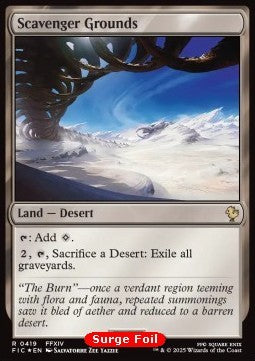 Scavenger Grounds - Commander: Magic: The Gathering - FINAL FANTASY: Collector's Edition (Rare) [CFIC-419] Hauptbild