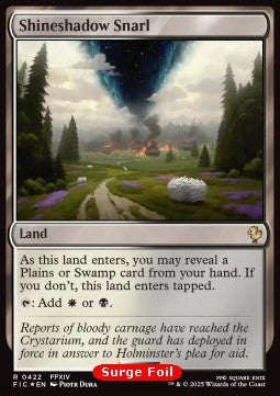 Shineshadow Snarl - Commander: Magic: The Gathering - FINAL FANTASY: Collector's Edition (Rare) [CFIC-422] Hauptbild