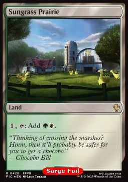 Sungrass Prairie - Commander: Magic: The Gathering - FINAL FANTASY: Collector's Edition (Rare) [CFIC-428] Hauptbild