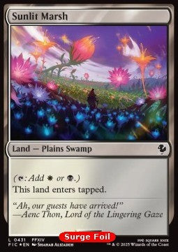 Sunlit Marsh - Commander: Magic: The Gathering - FINAL FANTASY: Collector's Edition (Common) [CFIC-431] Hover Image