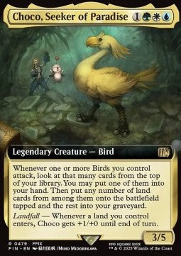 Choco, Seeker of Paradise - Magic: The Gathering - FINAL FANTASY: Extras (Rare) [XFIN-479] Hauptbild