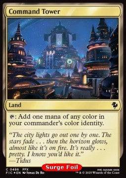 Command Tower (V.4) - Commander: Magic: The Gathering - FINAL FANTASY: Collector's Edition (Common) [CFIC-486] Hover Image