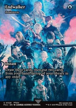 Brainstorm - Magic: The Gathering - FINAL FANTASY Through the Ages (Uncommon) [FCA-28] Main image
