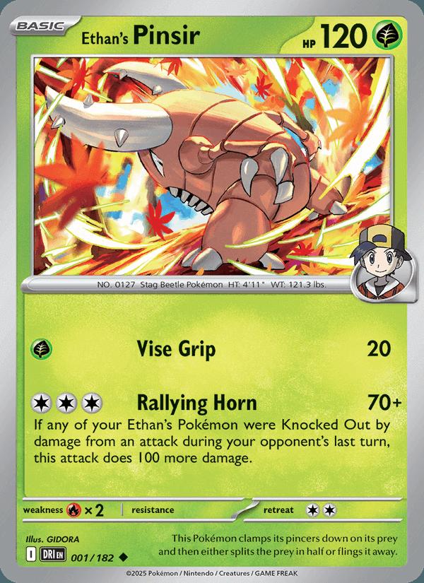 Ethan's Pinsir - Destined Rivals (Uncommon) [DRI-001] Image principale du produit