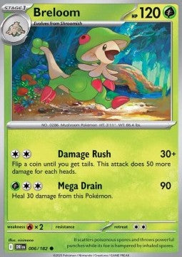 Breloom - Destined Rivals (Common) [DRI-006] Hover Image