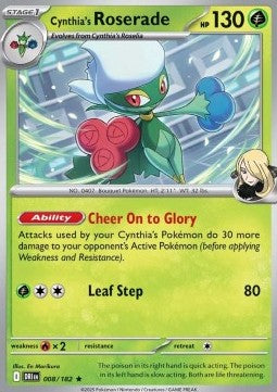 Cynthia's Roserade - Destined Rivals (Rare) [DRI-008] Hover Image