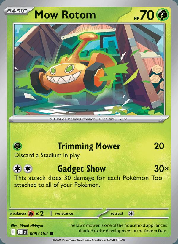 Mow Rotom - Destined Rivals (Common) [DRI-009] Immagine principale del prodotto