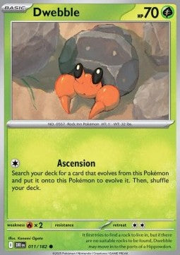 Dwebble - Destined Rivals (Common) [DRI-011] Main image