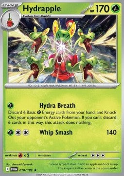 Hydrapple - Destined Rivals (Rare) [DRI-018] Hover Image