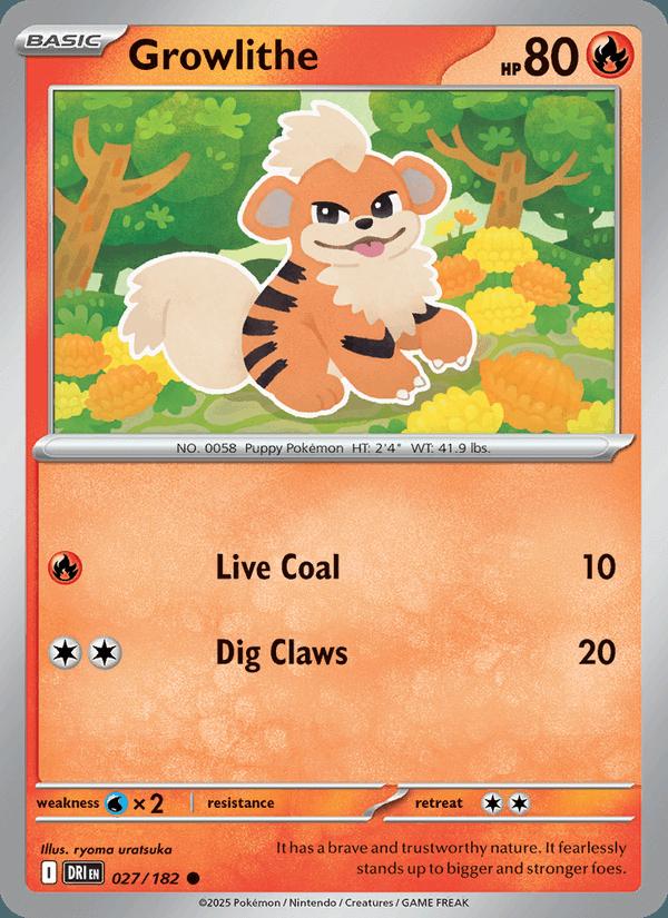 Growlithe - Destined Rivals (Common) [DRI-027] Hoofdafbeelding