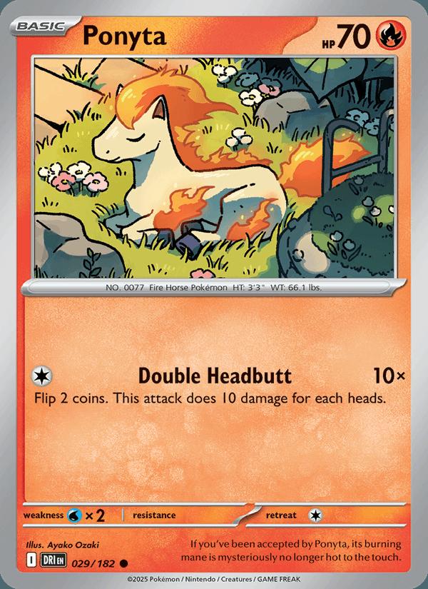Ponyta - Destined Rivals (Common) [DRI-029] Main image