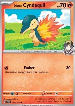 Ethan's Cyndaquil - Destined Rivals (Common) [DRI-032] Immagine principale del prodotto