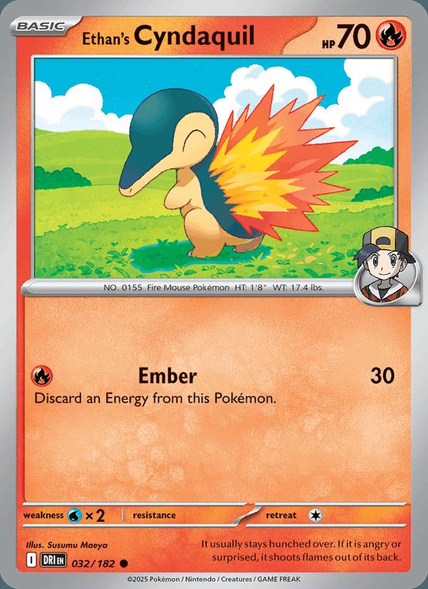 Ethan's Cyndaquil - Destined Rivals (Common) [DRI-032] Hoofdafbeelding