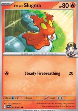 Ethan's Slugma - Destined Rivals (Common) [DRI-035] Hover Image