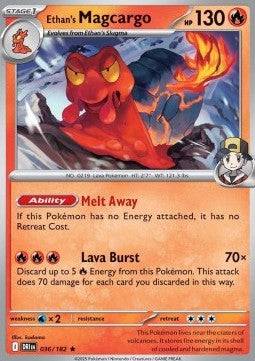 Ethan's Magcargo - Destined Rivals (Rare) [DRI-036] Hover Image