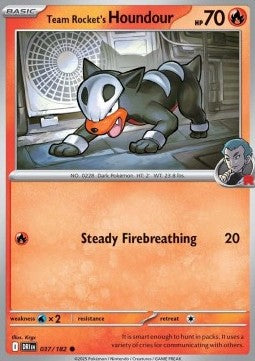 Team Rocket's Houndour - Destined Rivals (Common) [DRI-037] Hover Image