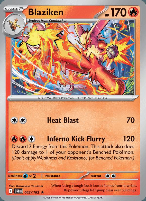 Blaziken - Destined Rivals (Rare) [DRI-042] Image principale du produit