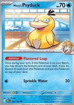 Misty's Psyduck - Destined Rivals (Uncommon) [DRI-045] Hover Image