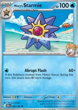 Misty's Starmie - Destined Rivals (Uncommon) [DRI-047] Hover Image