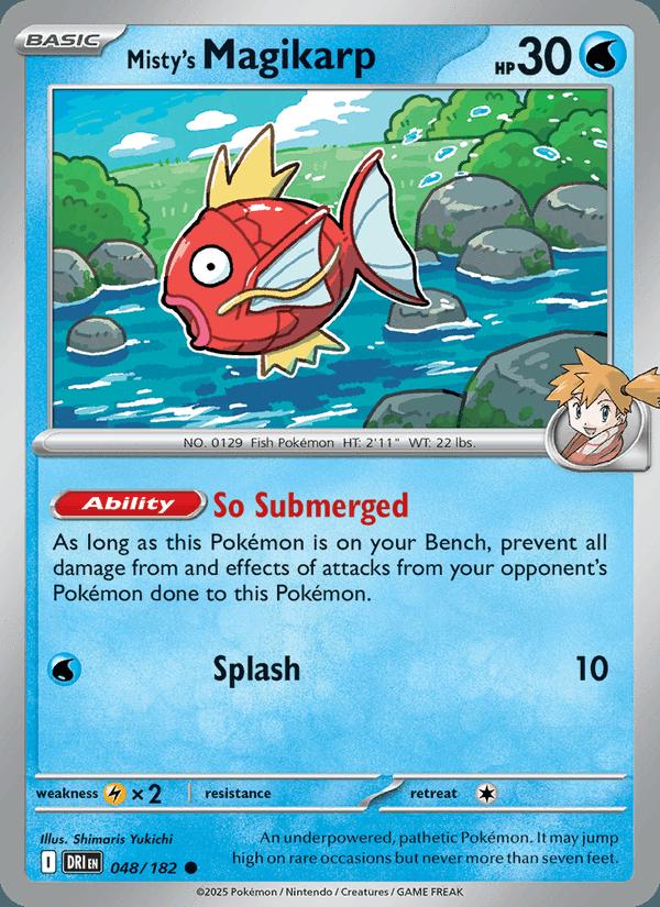 Misty's Magikarp - Destined Rivals (Common) [DRI-048] Image principale du produit