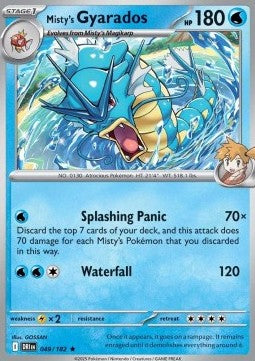 Misty's Gyarados - Destined Rivals (Rare) [DRI-049] Hover Image