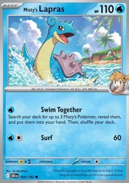 Misty's Lapras - Destined Rivals (Common) [DRI-050] Hover Image