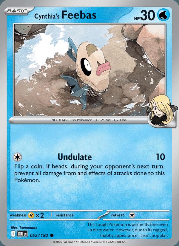 Cynthia's Feebas - Destined Rivals (Common) [DRI-052] Image principale du produit