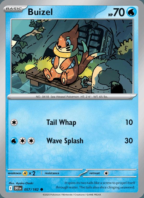 Buizel - Destined Rivals (Common) [DRI-057] Hoofdafbeelding