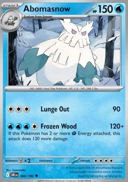 Abomasnow - Destined Rivals (Uncommon) [DRI-060]