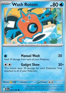 Wash Rotom - Destined Rivals (Common) [DRI-061] Hauptbild