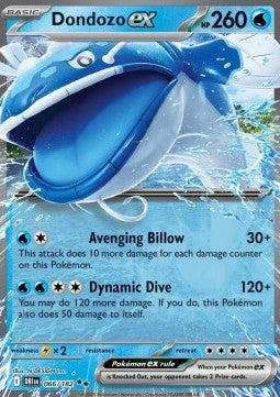 Dondozo ex - Destined Rivals (Double Rare) [DRI-066] Main image