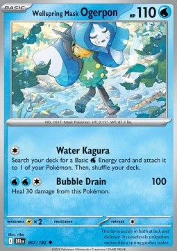 Wellspring Mask Ogerpon - Destined Rivals (Uncommon) [DRI-067] Hover Image