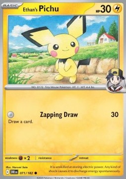Ethan's Pichu - Destined Rivals (Common) [DRI-071] Imagen principal del producto