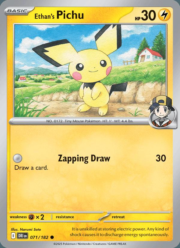 Ethan's Pichu - Destined Rivals (Common) [DRI-071] Immagine principale del prodotto