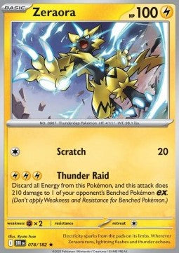 Zeraora - Destined Rivals (Rare) [DRI-078] Imagen principal del producto