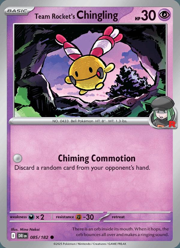 Team Rocket's Chingling - Destined Rivals (Common) [DRI-085] Hauptbild