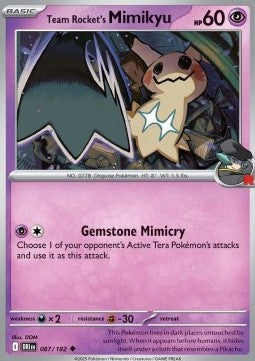 Team Rocket's Mimikyu - Destined Rivals (Uncommon) [DRI-087]