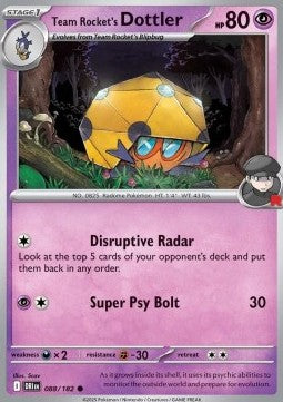 Team Rocket's Dottler - Destined Rivals (Common) [DRI-088] Imagen principal del producto