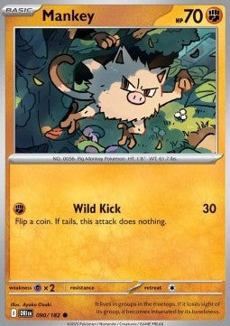 Mankey - Destined Rivals (Common) [DRI-090] Hover Image